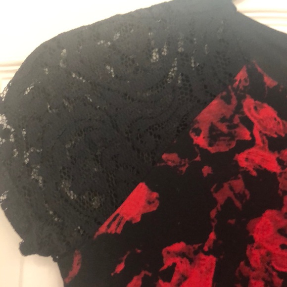 Black and red Parker dress - Picture 2 of 3